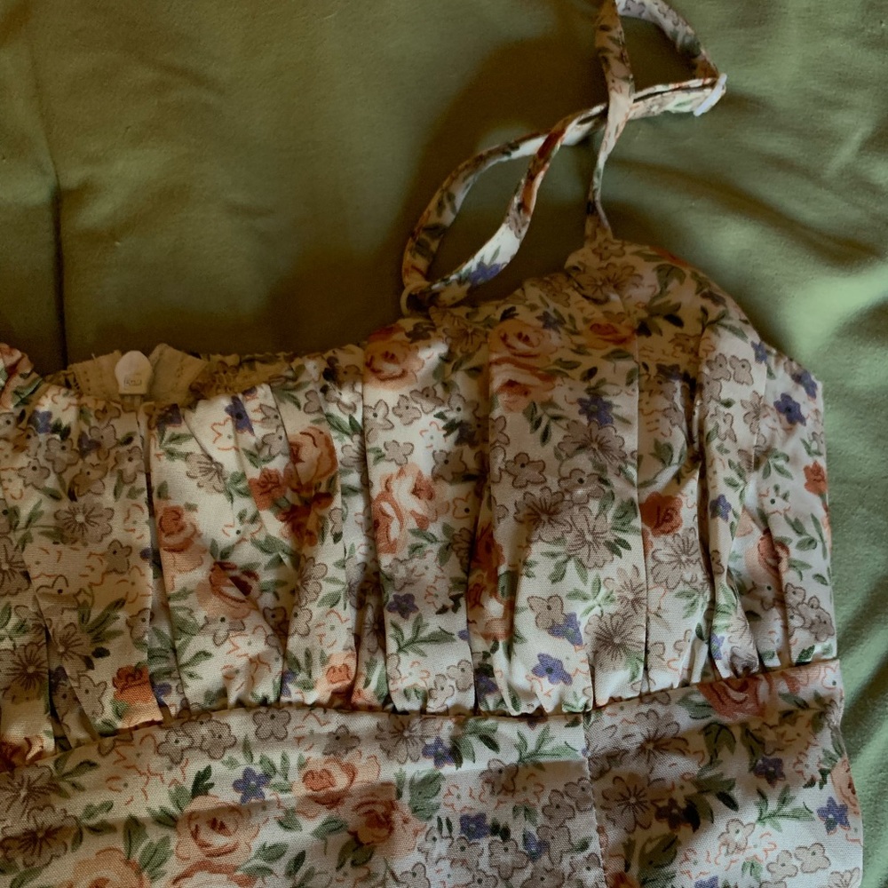 Shein Floral Ruffle Dress - Picture 5 of 6